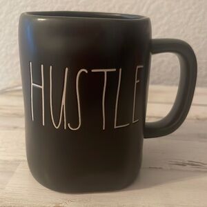 Rae Dunn Hustle Mug.